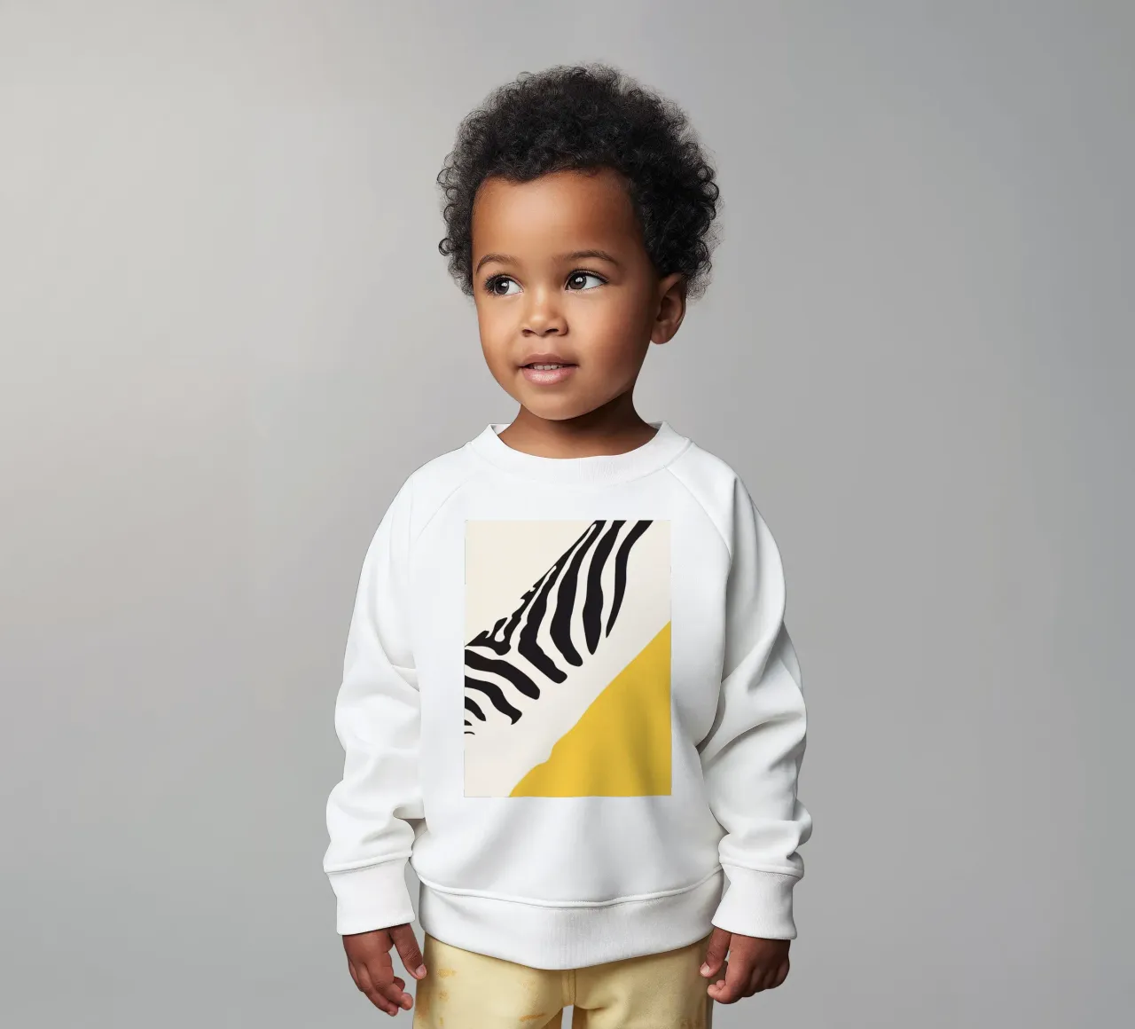 Zebra Astratto felpa neonato da ThingDesign