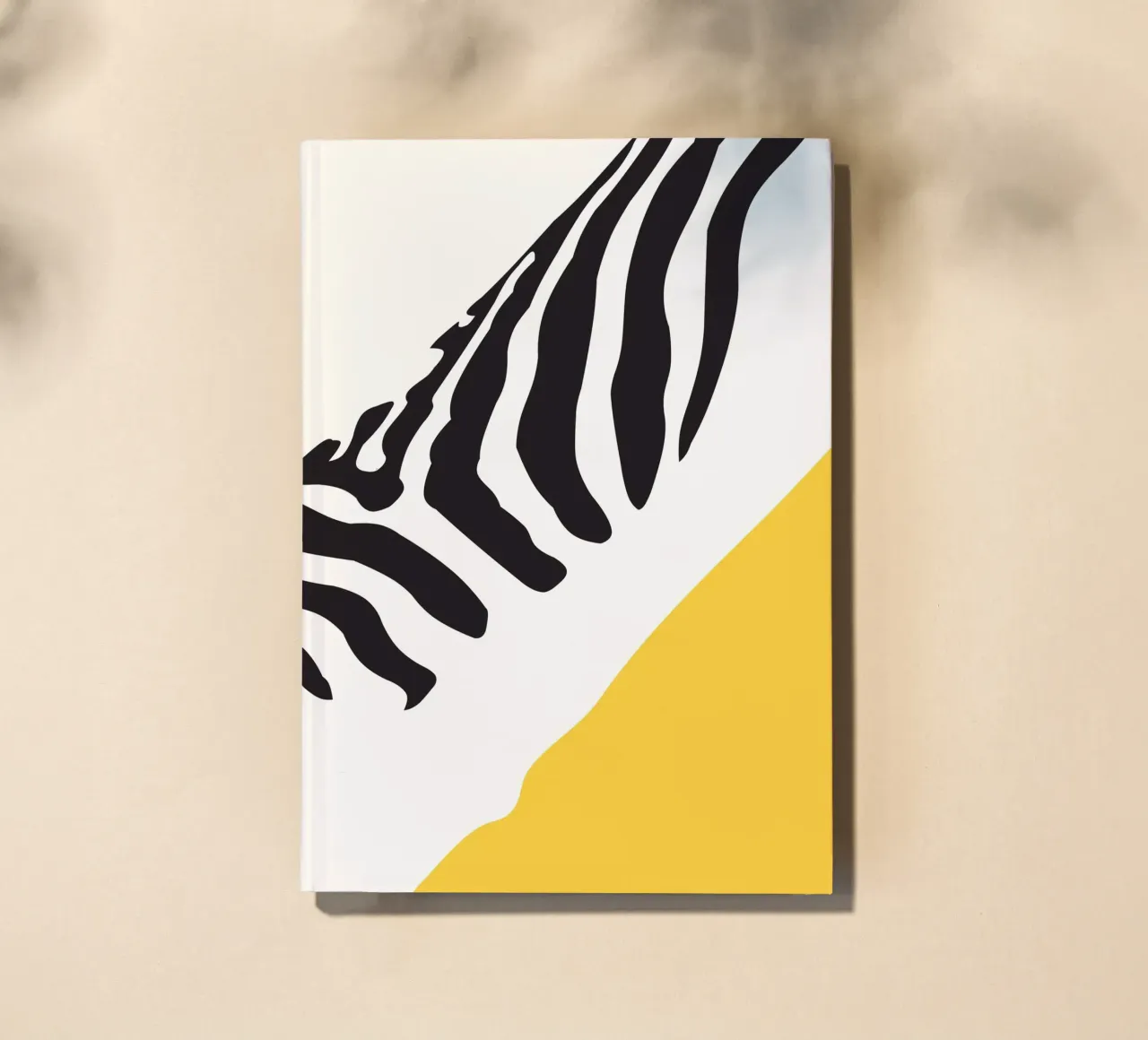 Zebra Abstract notebook by ThingDesign