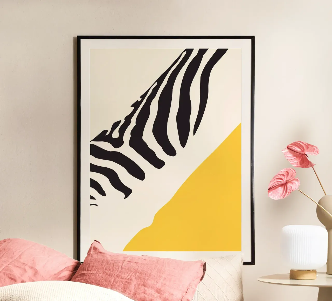 Zebra Abstract hahnemühle by ThingDesign