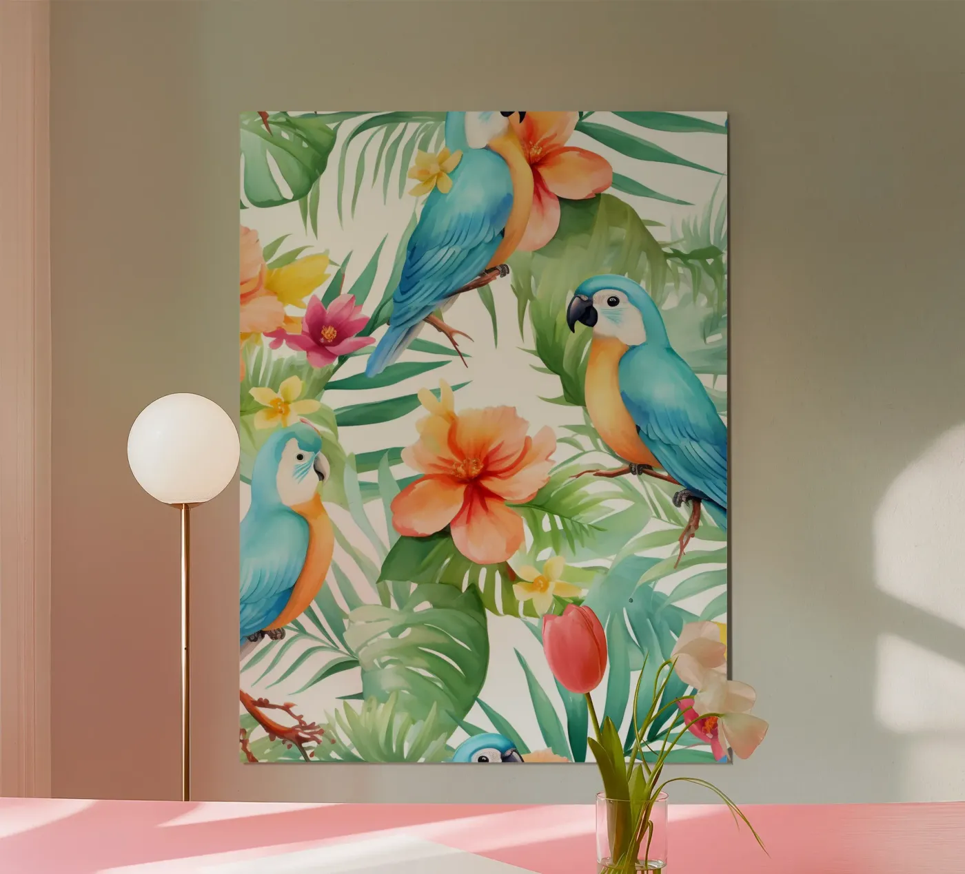 Tropical Pattern 7 poster da Yaso Design Boho & Botanic