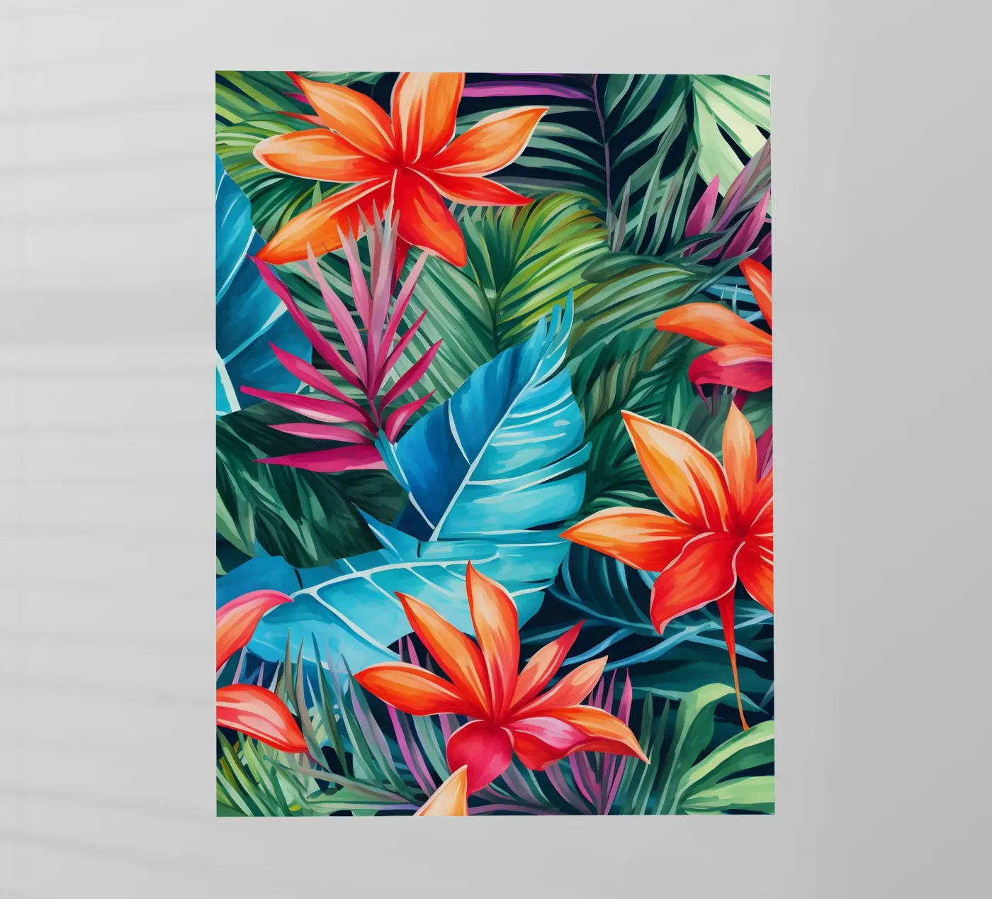 Modello tropicale 9 pellicola backlit da Yaso Design Boho & Botanic
