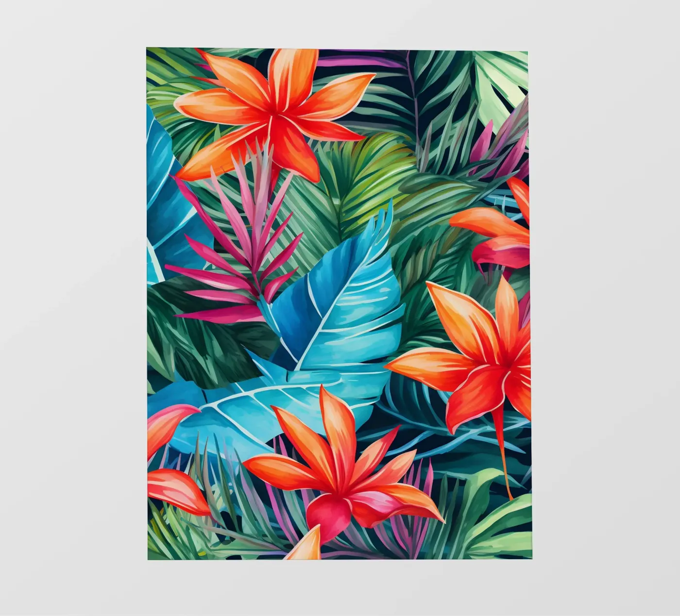 Modello tropicale 9 pellicola backlit da Yaso Design Boho & Botanic