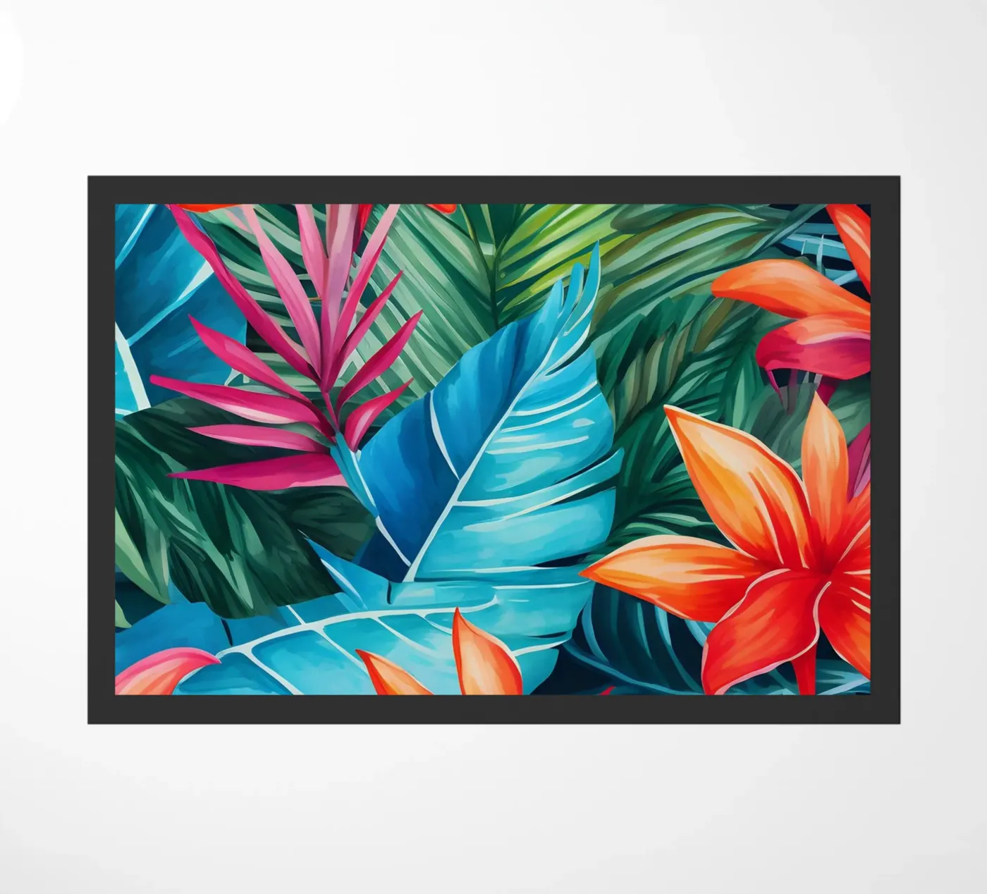 Tropical Pattern 9 doormat by Yaso Design Boho & Botanic