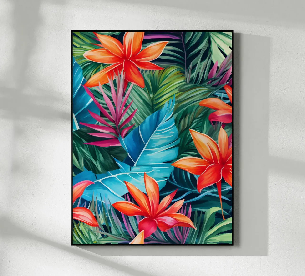 Modello tropicale 9 plexiglass da Yaso Design Boho & Botanic