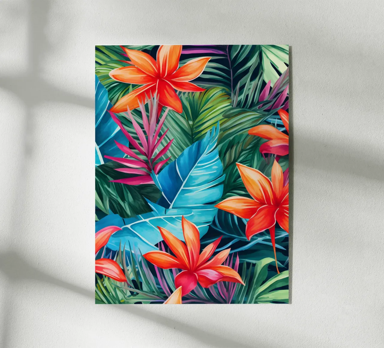 Modello tropicale 9 plexiglass da Yaso Design Boho & Botanic