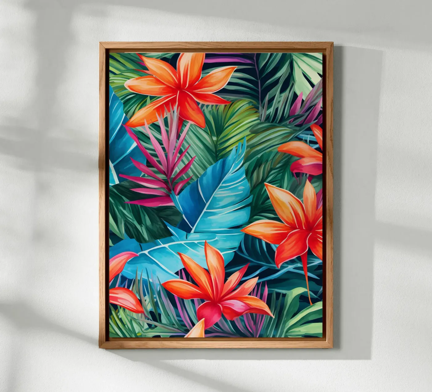 Tropical Pattern 9 forex plate by Yaso Design Boho & Botanic