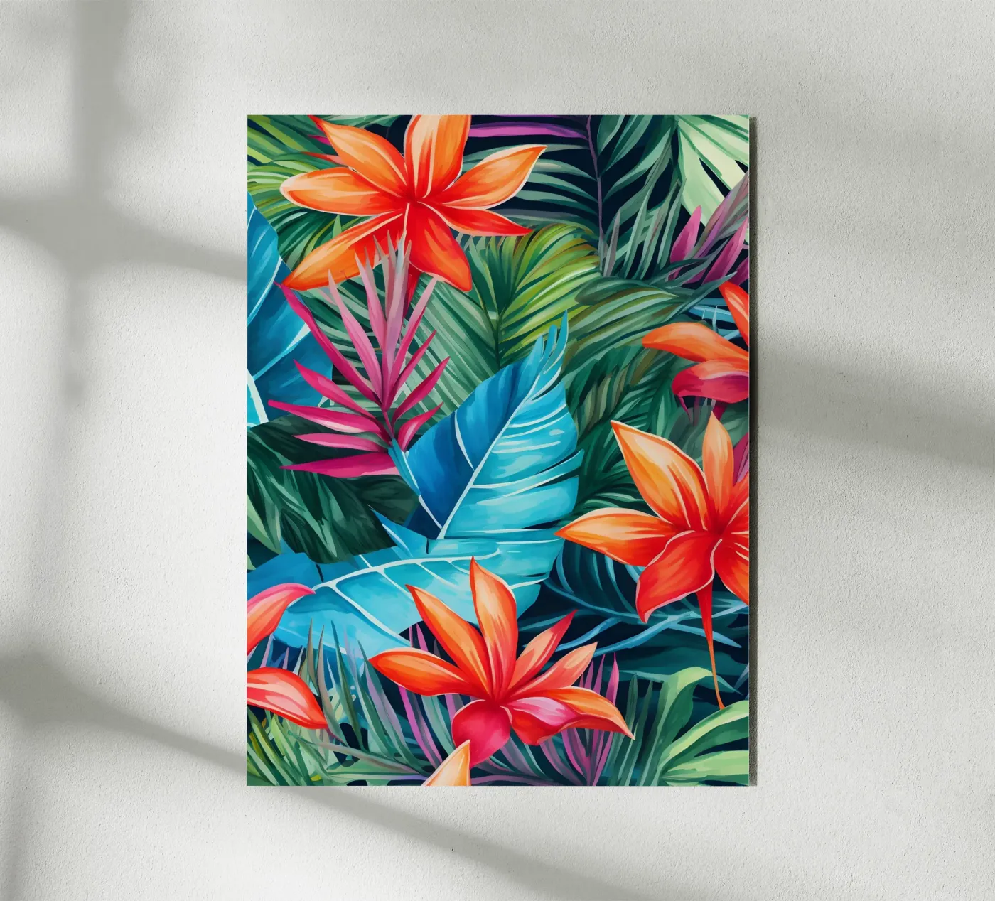 Tropical Pattern 9 forex plate by Yaso Design Boho & Botanic