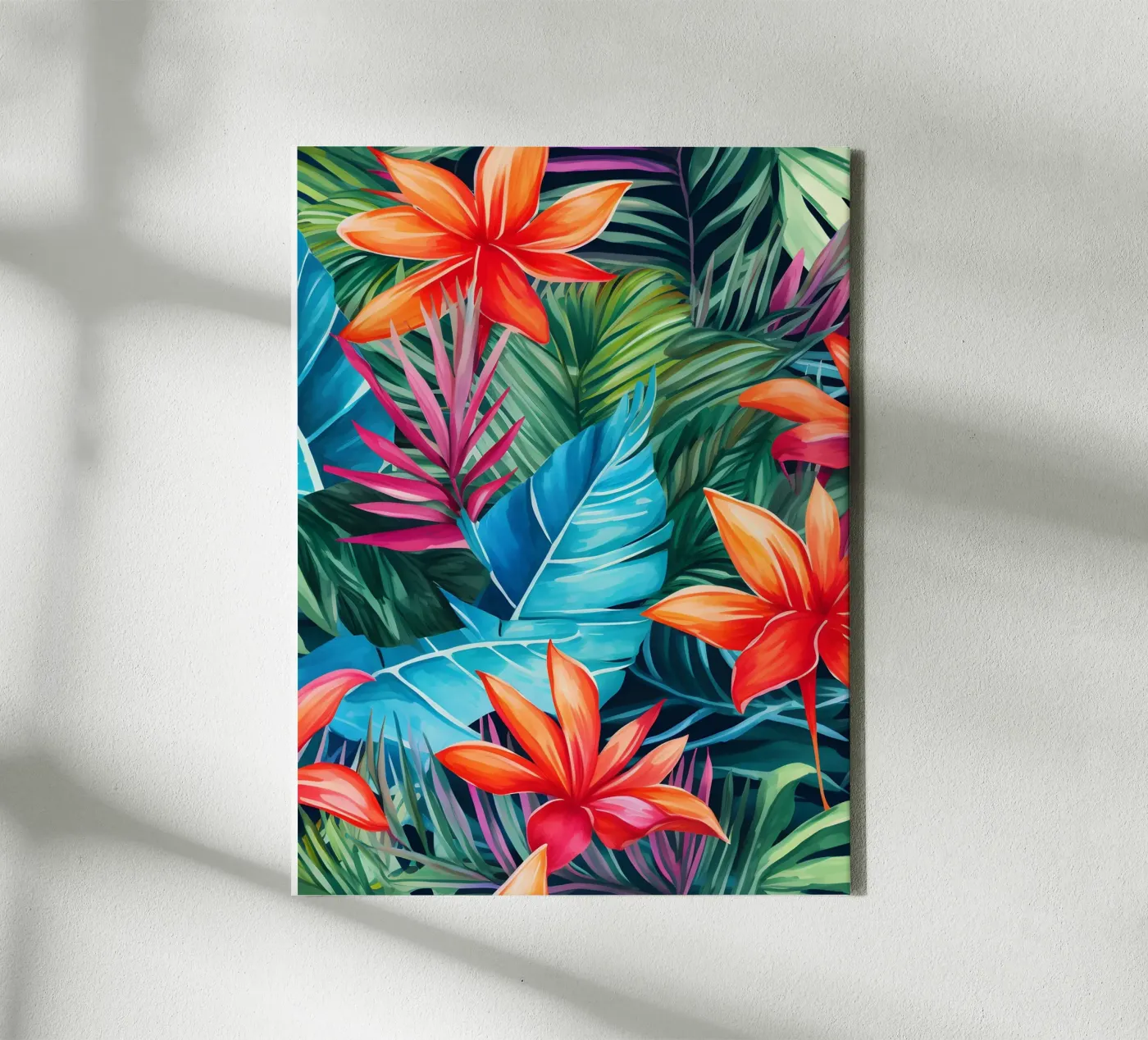 Modello tropicale 9 tela da Yaso Design Boho & Botanic