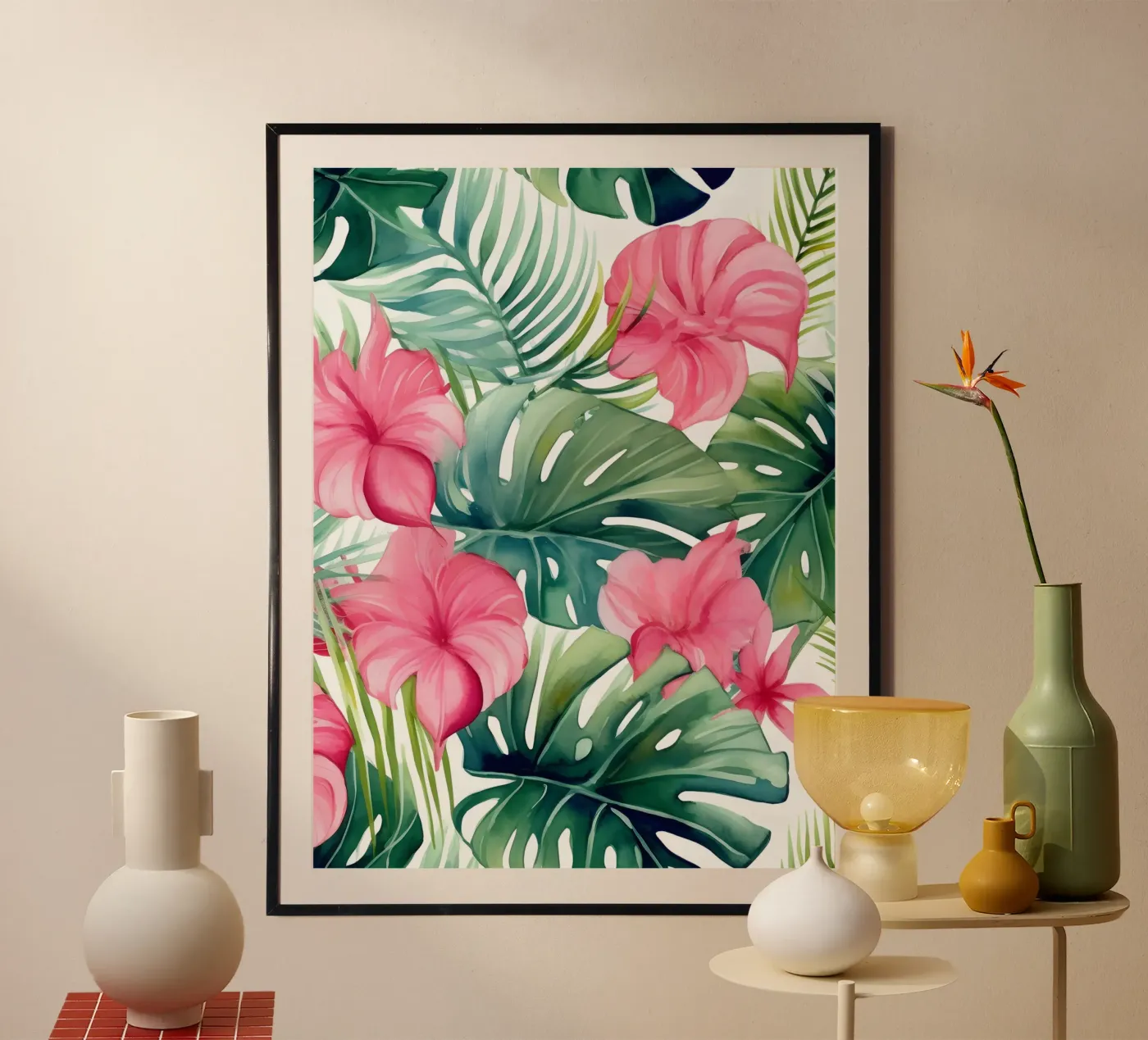 Modello tropicale 11 poster da Yaso Design Boho & Botanic