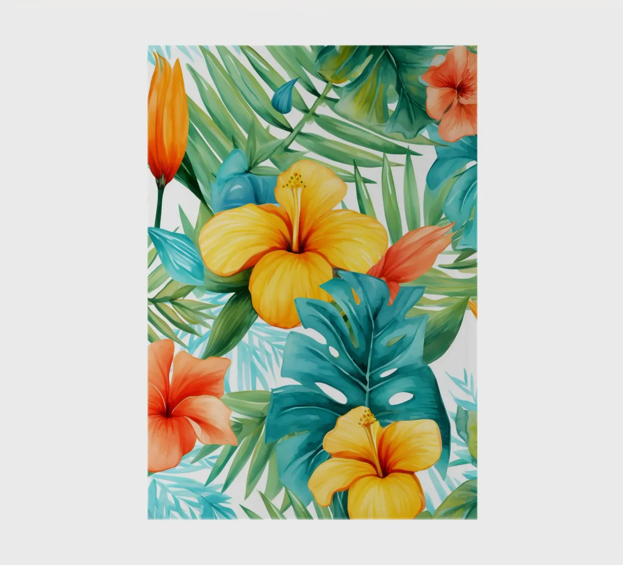 Tropical Pattern 12 notebook by Yaso Design Boho & Botanic