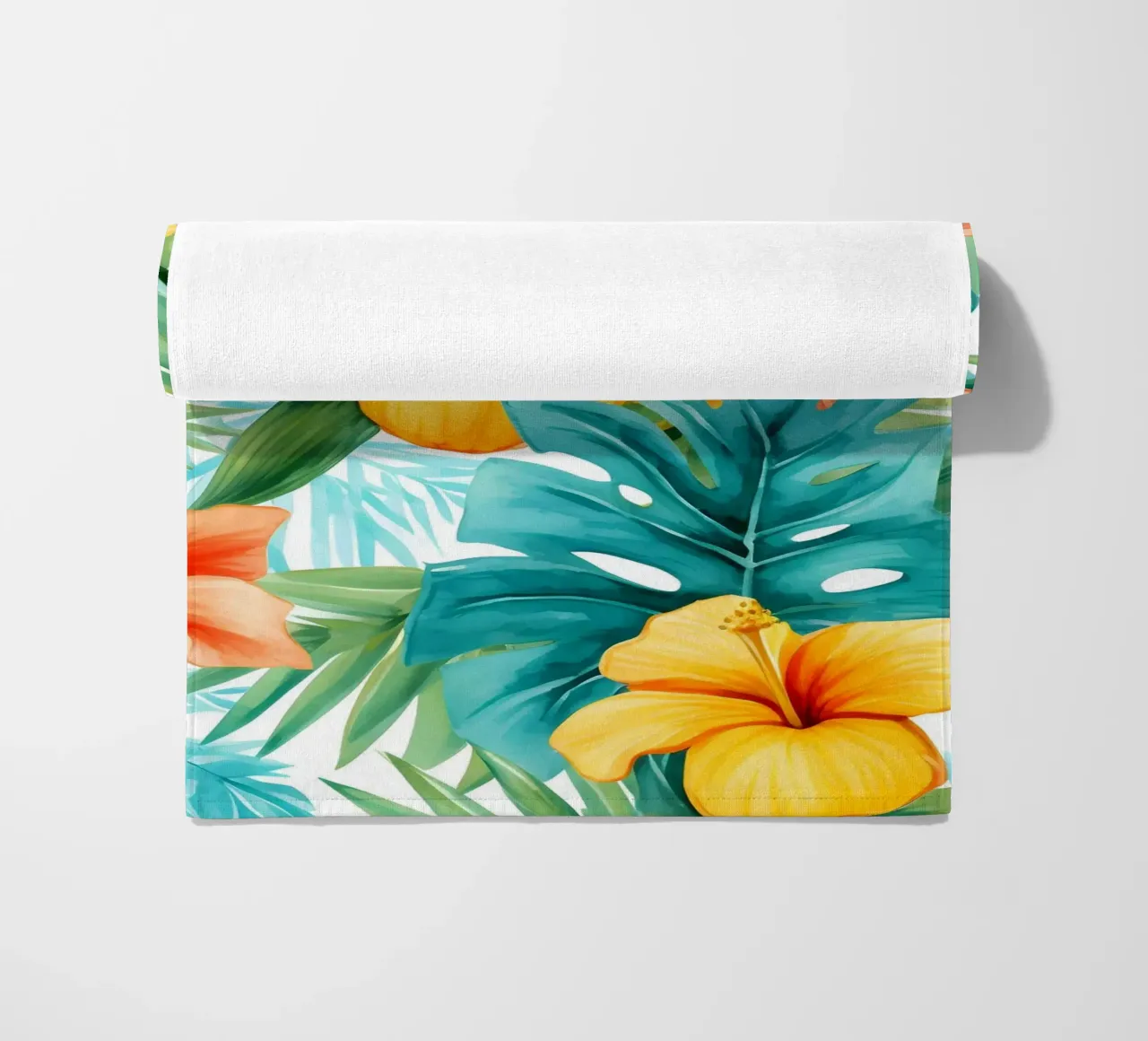 Modello tropicale 12 telo mare da Yaso Design Boho & Botanic