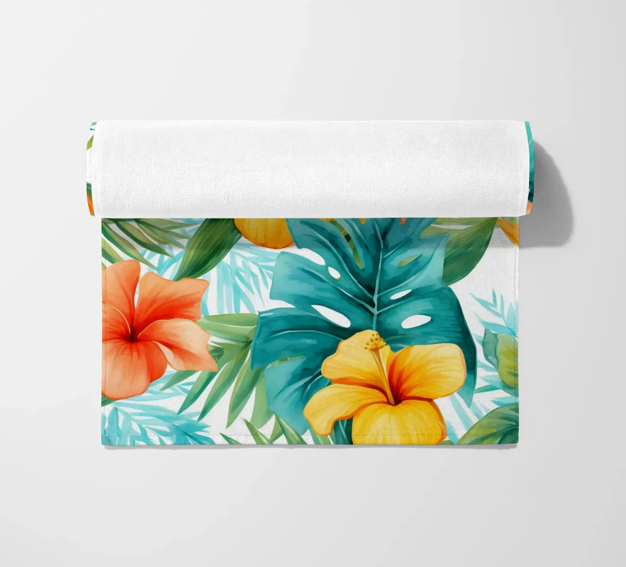 Modello tropicale 12 telo mare da Yaso Design Boho & Botanic