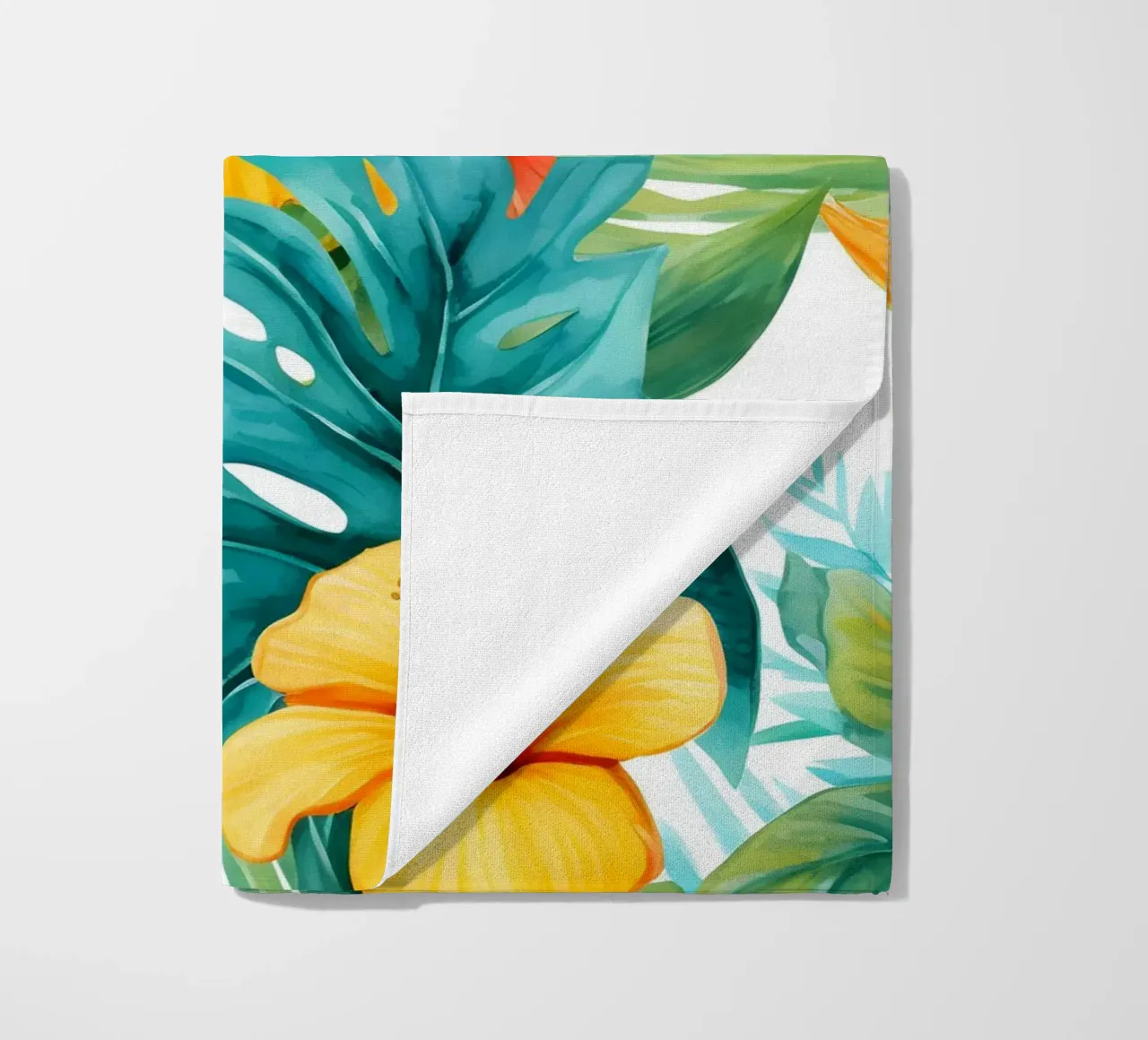 Modello tropicale 12 telo mare da Yaso Design Boho & Botanic