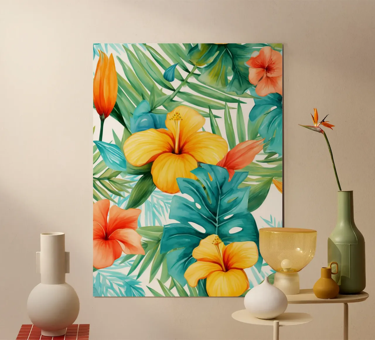 Modello tropicale 12 poster da Yaso Design Boho & Botanic
