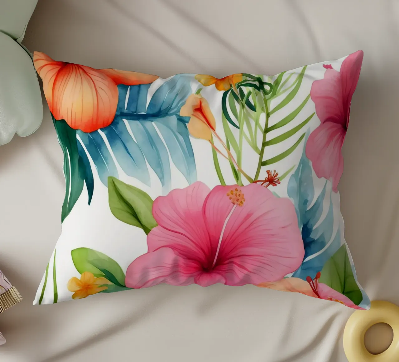 Modello tropicale 13 cuscino da Yaso Design Boho & Botanic