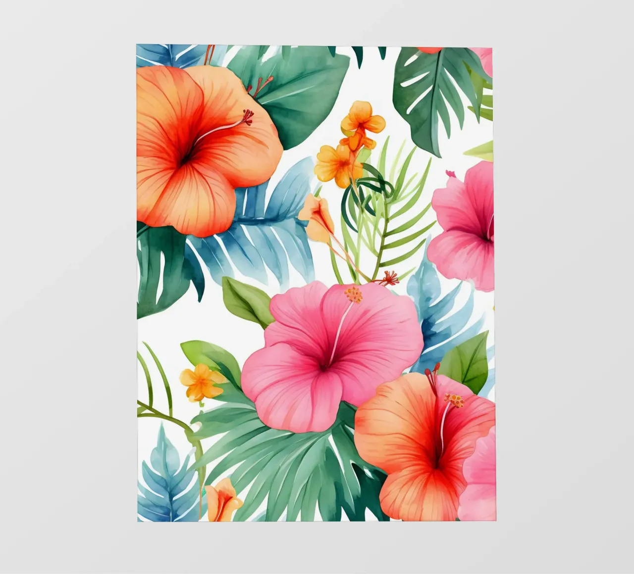 Modello tropicale 13 pellicola backlit da Yaso Design Boho & Botanic