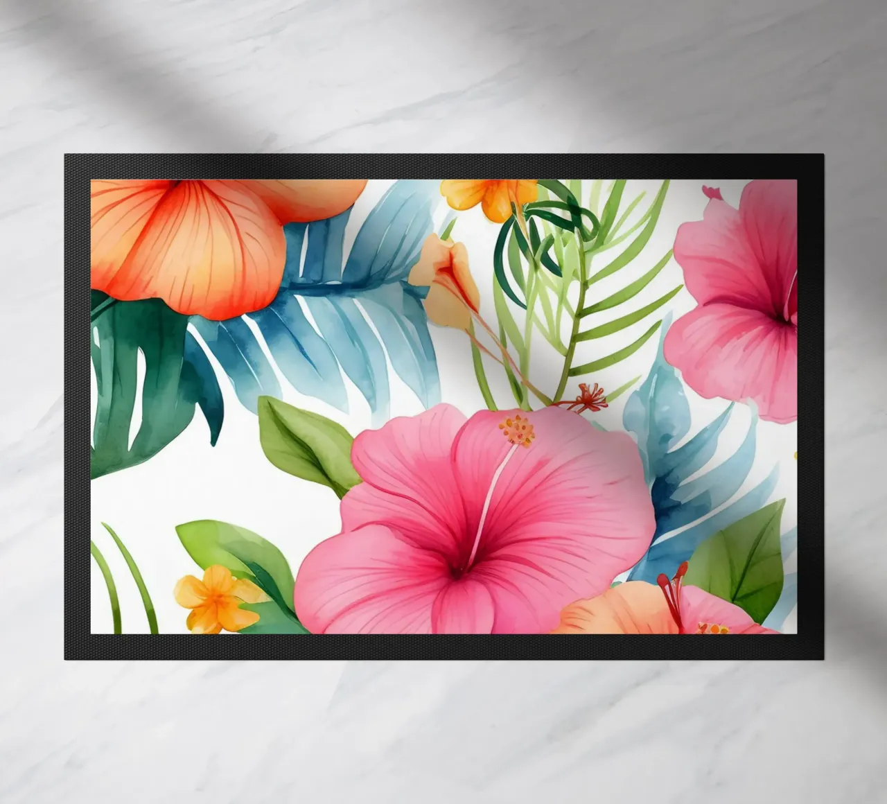 Modello tropicale 13 zerbino da Yaso Design Boho & Botanic