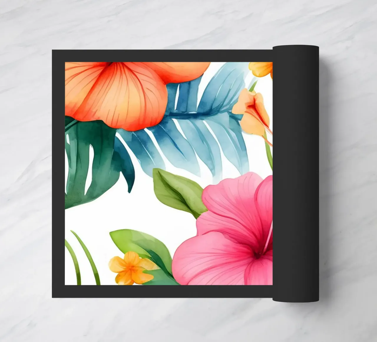 Modello tropicale 13 zerbino da Yaso Design Boho & Botanic