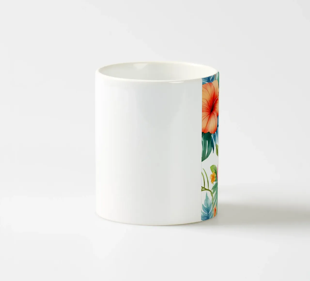 Modello tropicale 13 tazza in ceramica da Yaso Design Boho & Botanic