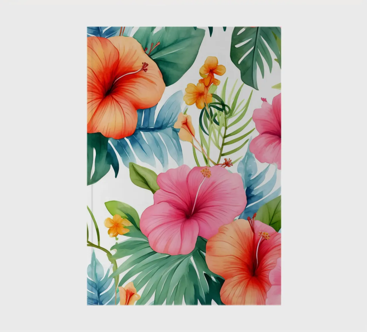Tropical Pattern 13 notebook by Yaso Design Boho & Botanic