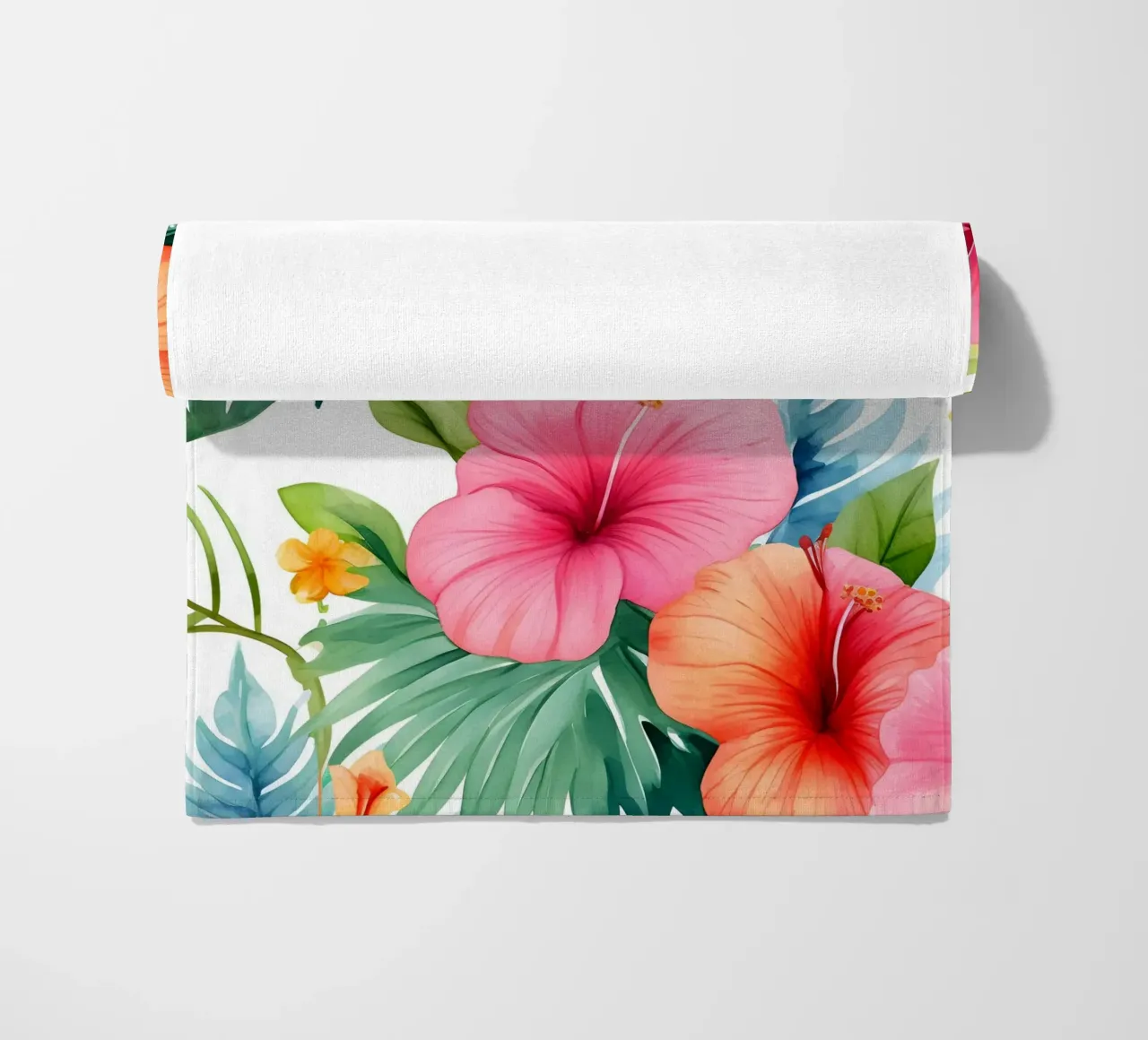 Modello tropicale 13 telo mare da Yaso Design Boho & Botanic