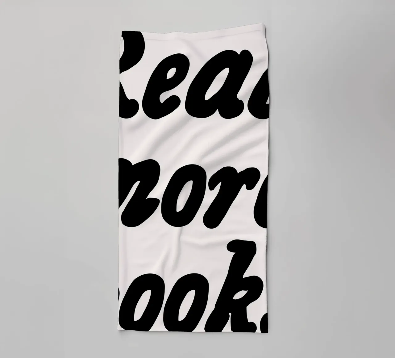 Read More Books Retro Typography Art Print towel by vintagepod