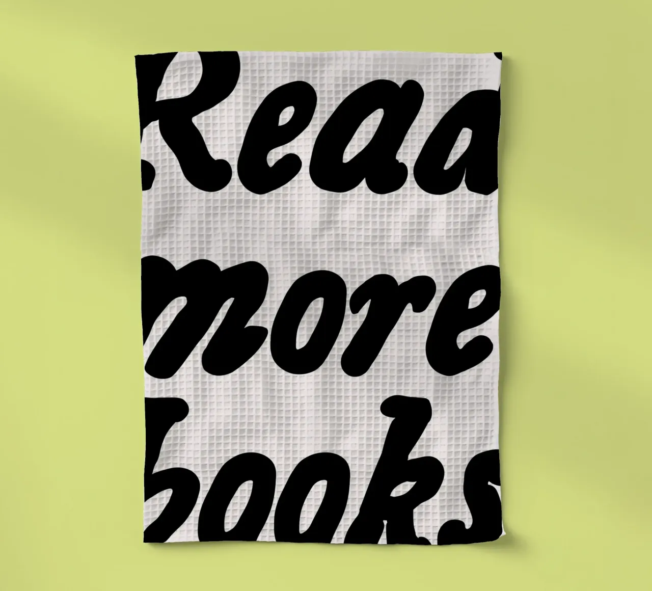 Read More Books Retro Typography Art Print torchon de vintagepod
