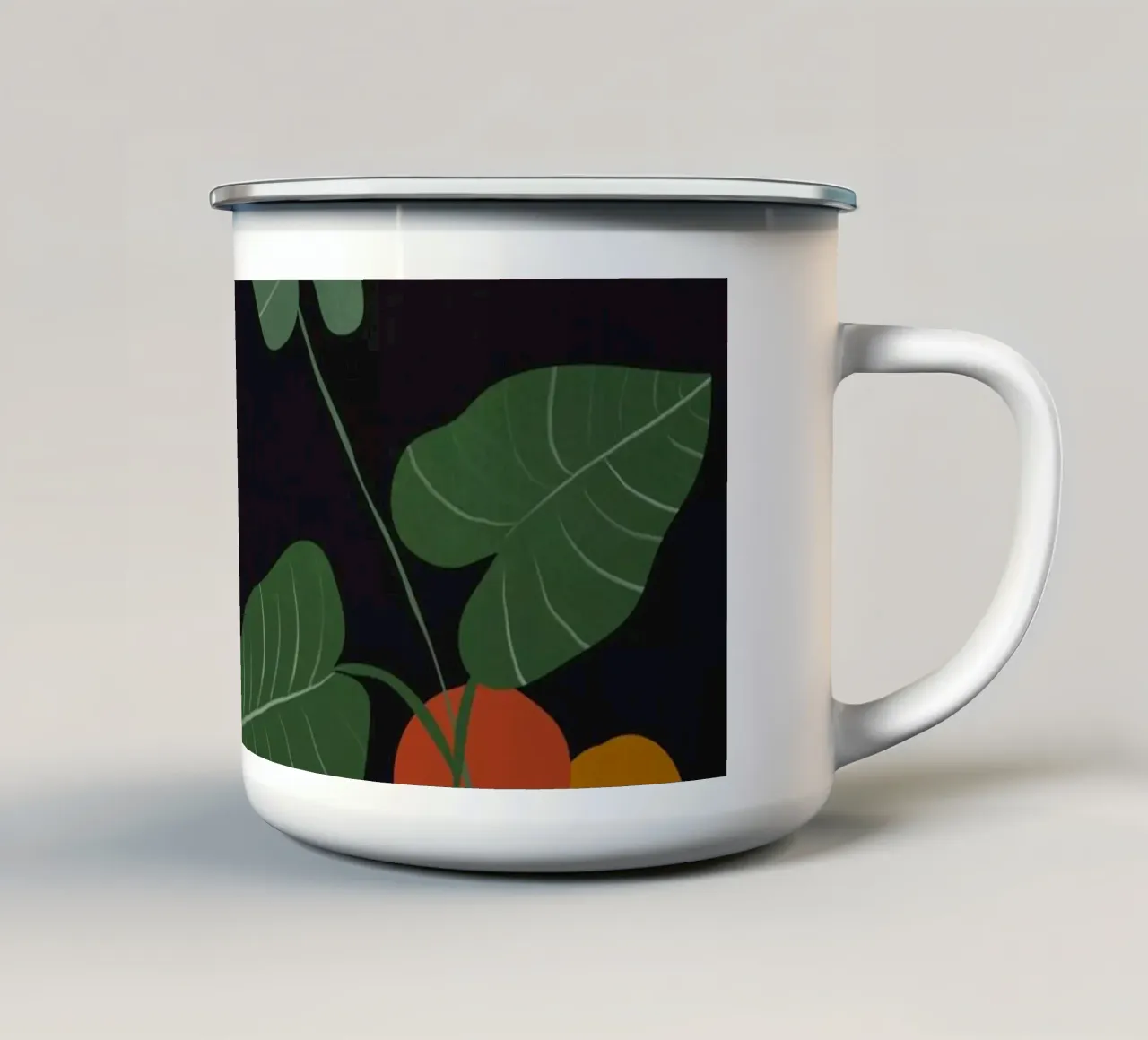 Vasi 5 tazza in smalto da ThingDesign