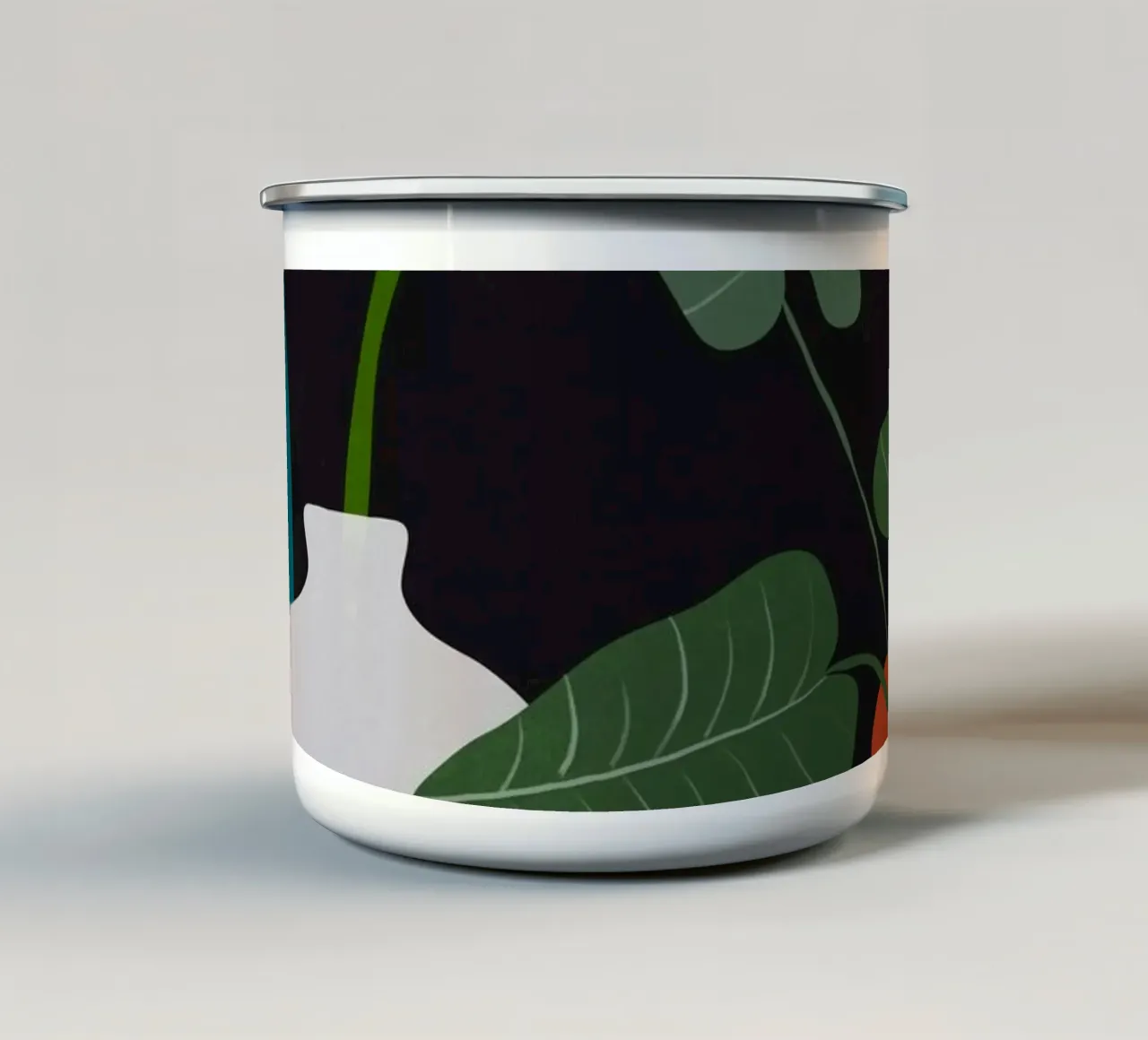 Vasi 5 tazza in smalto da ThingDesign
