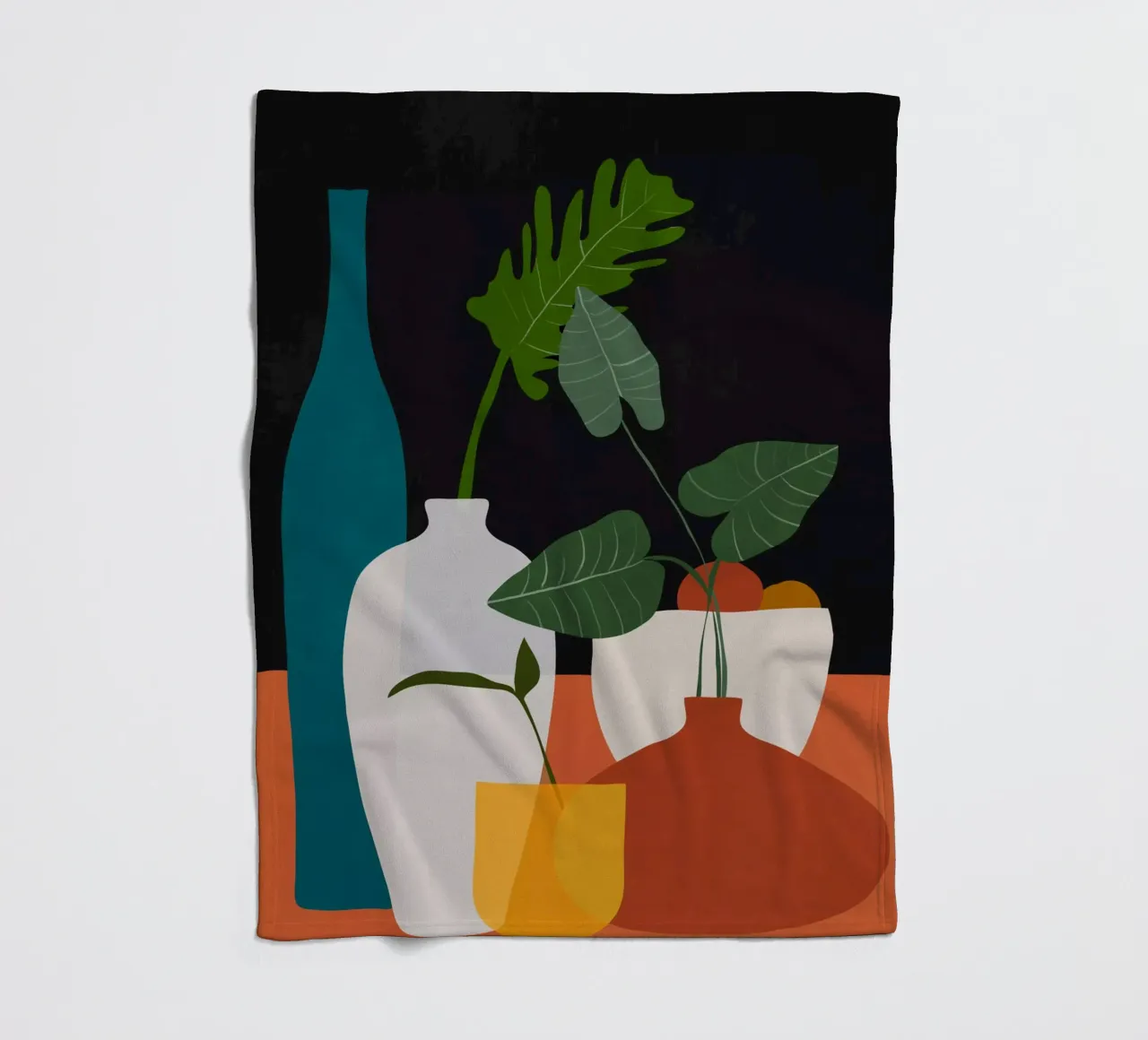 Vasen 5 Fleecedecke von ThingDesign