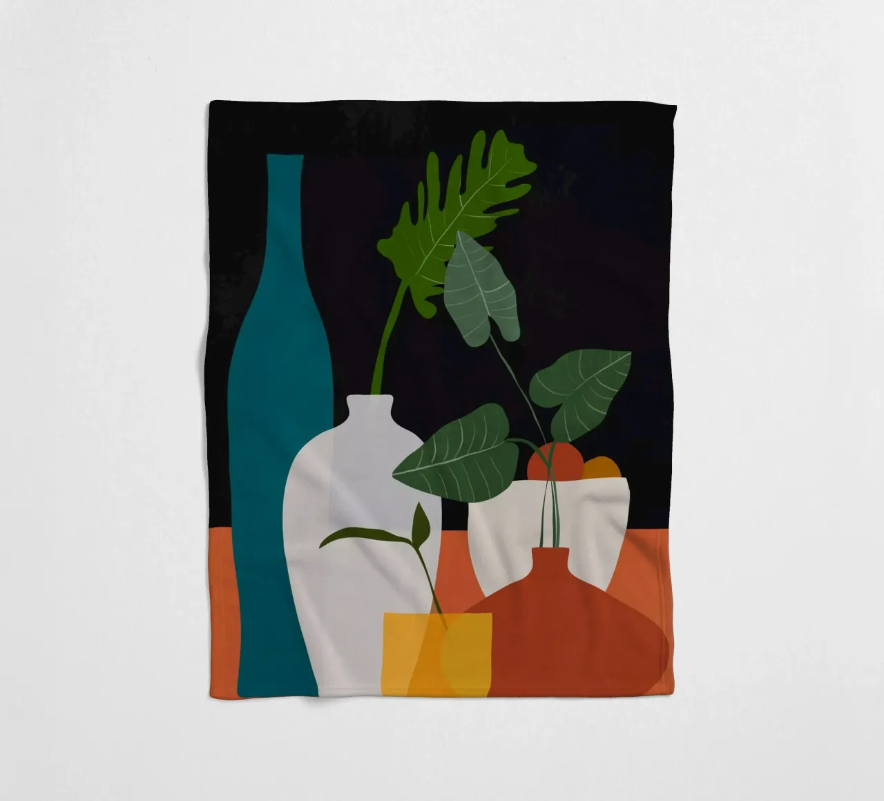 Vasen 5 Fleecedecke von ThingDesign