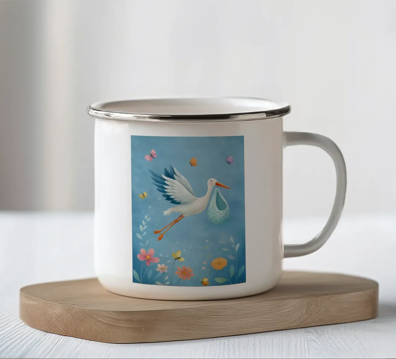 Bundle of Joy tazza in smalto da Kiara