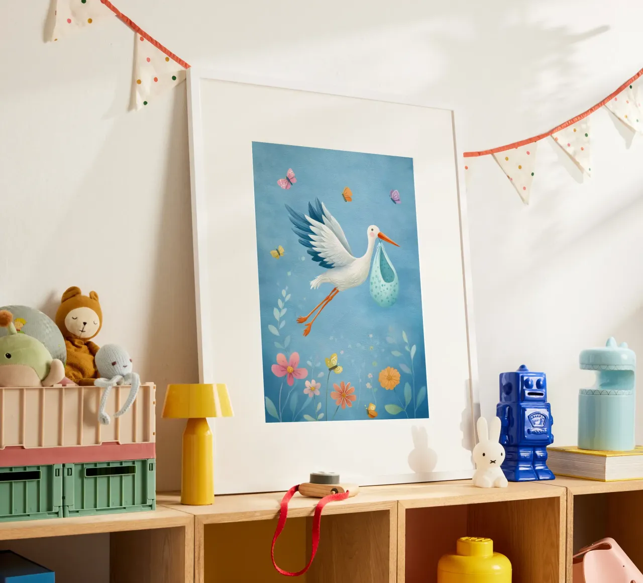 Bundle of Joy poster con telaio in plastica da Kiara