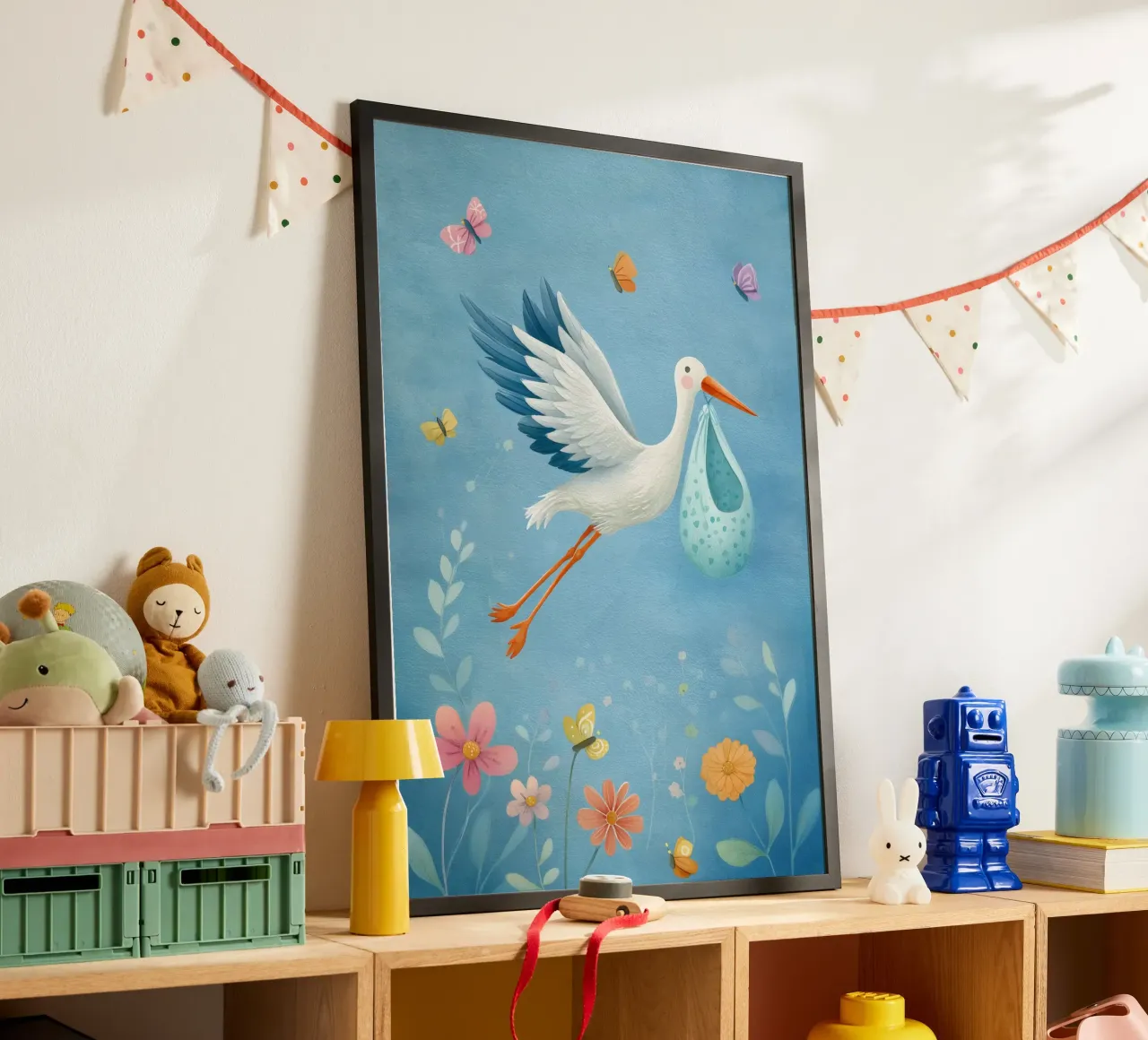 Bundle of Joy poster con telaio in plastica da Kiara