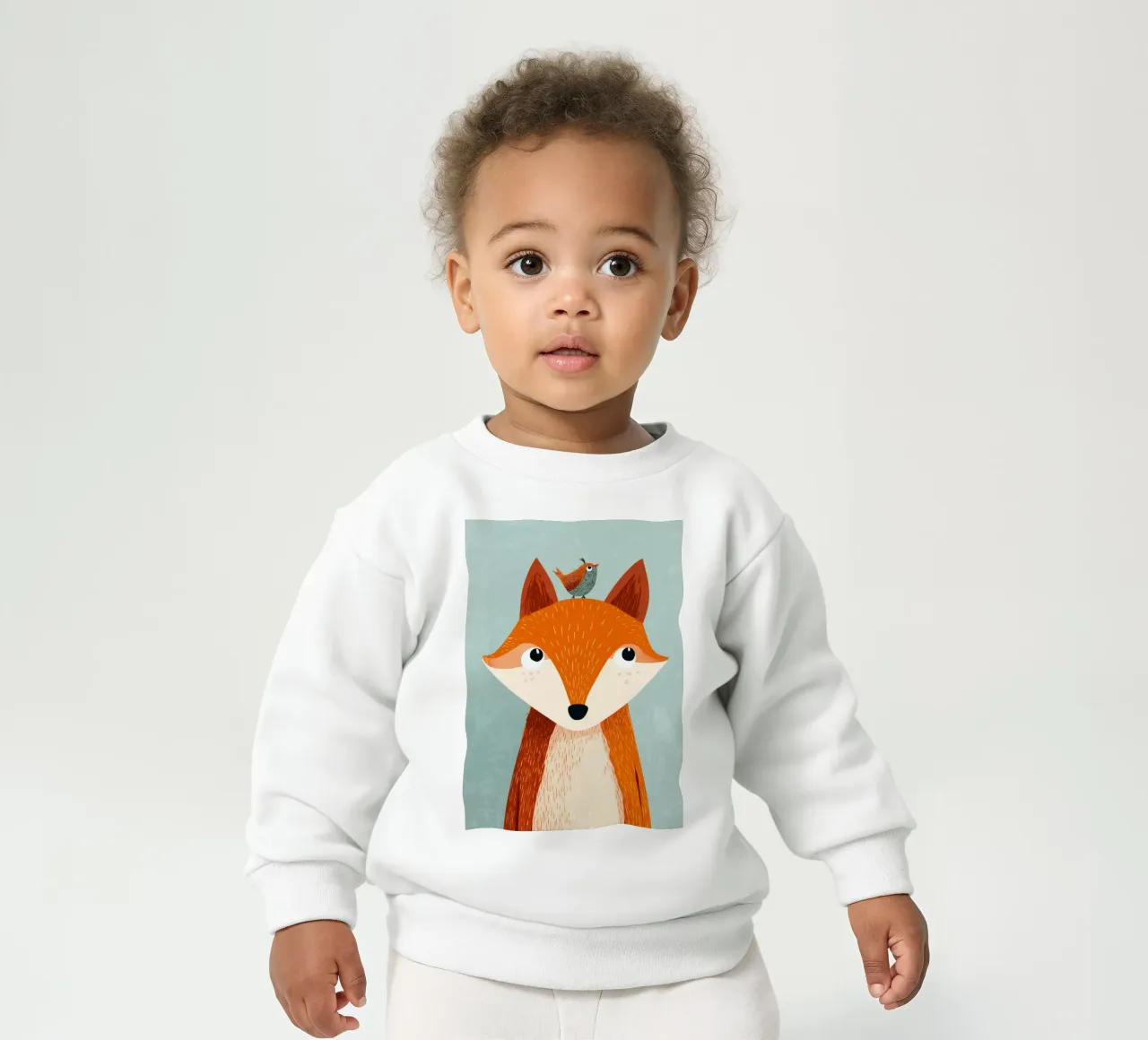 Fox and Songbird felpa neonato da Kiara