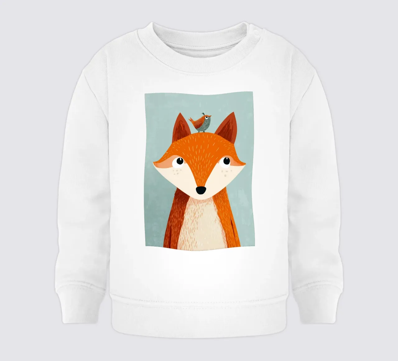 Fox and Songbird felpa neonato da Kiara