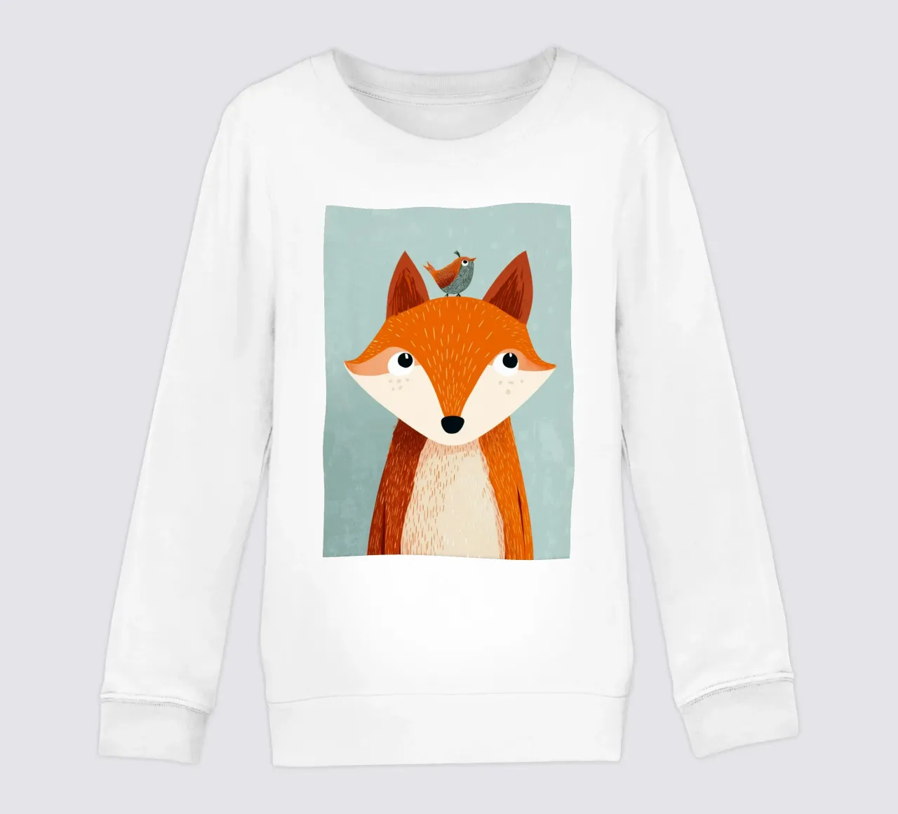 Fox and Songbird felpa bambino da Kiara