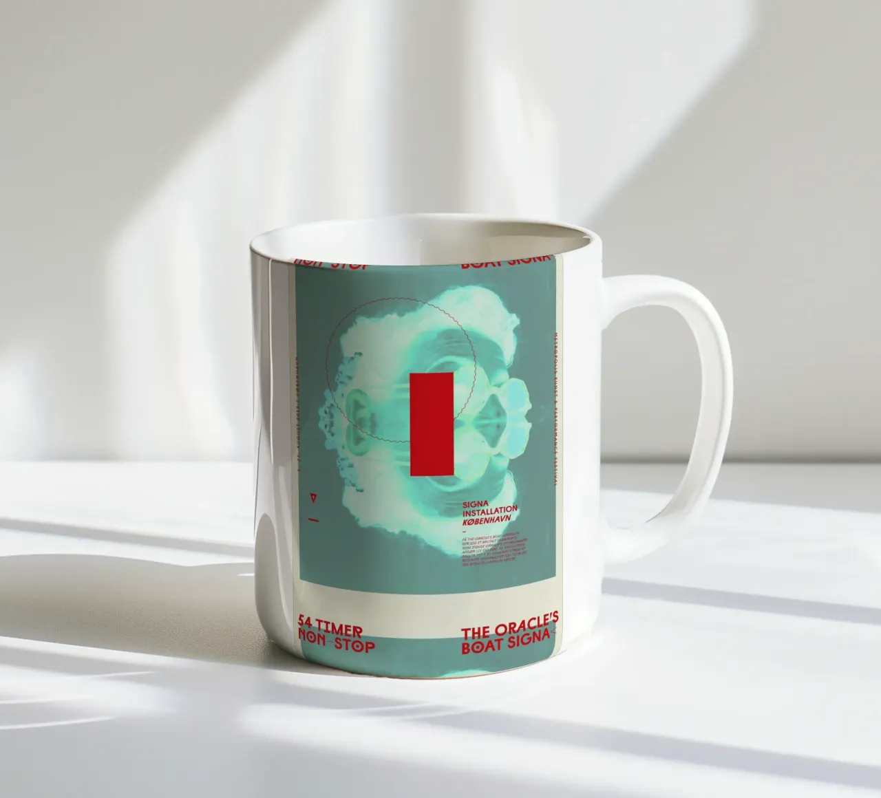 Metropolis3 tazza in ceramica da Andreas Jarner