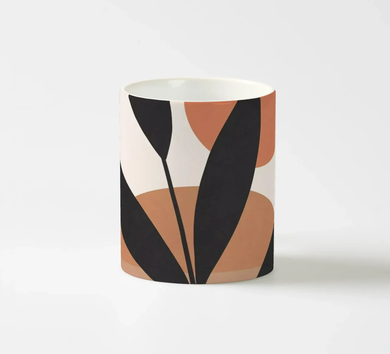 Astratto minimale -Pianta 7 tazza in ceramica da ThingDesign