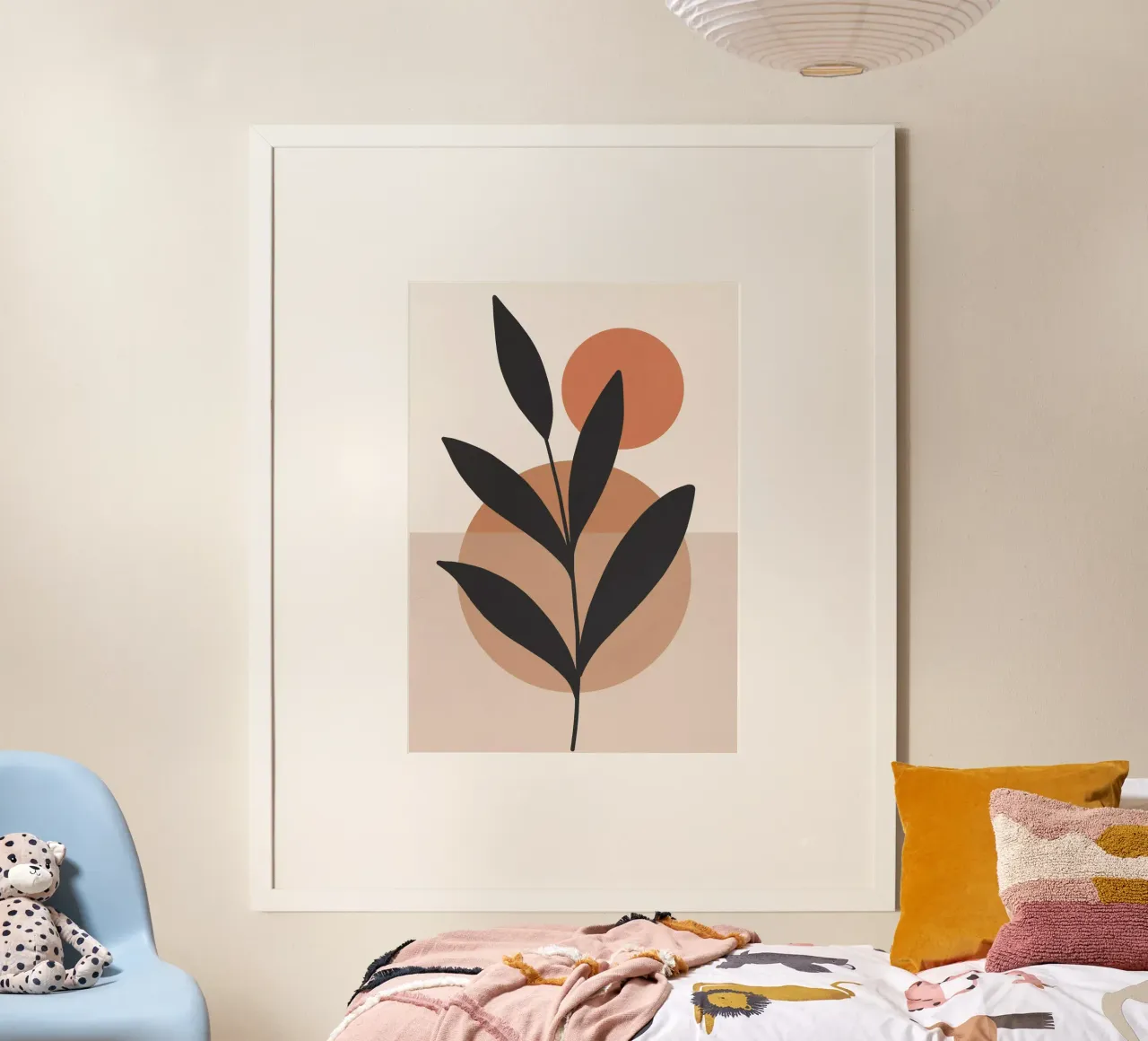 Abstract Minimal -Plant 7 hahnemühle by ThingDesign