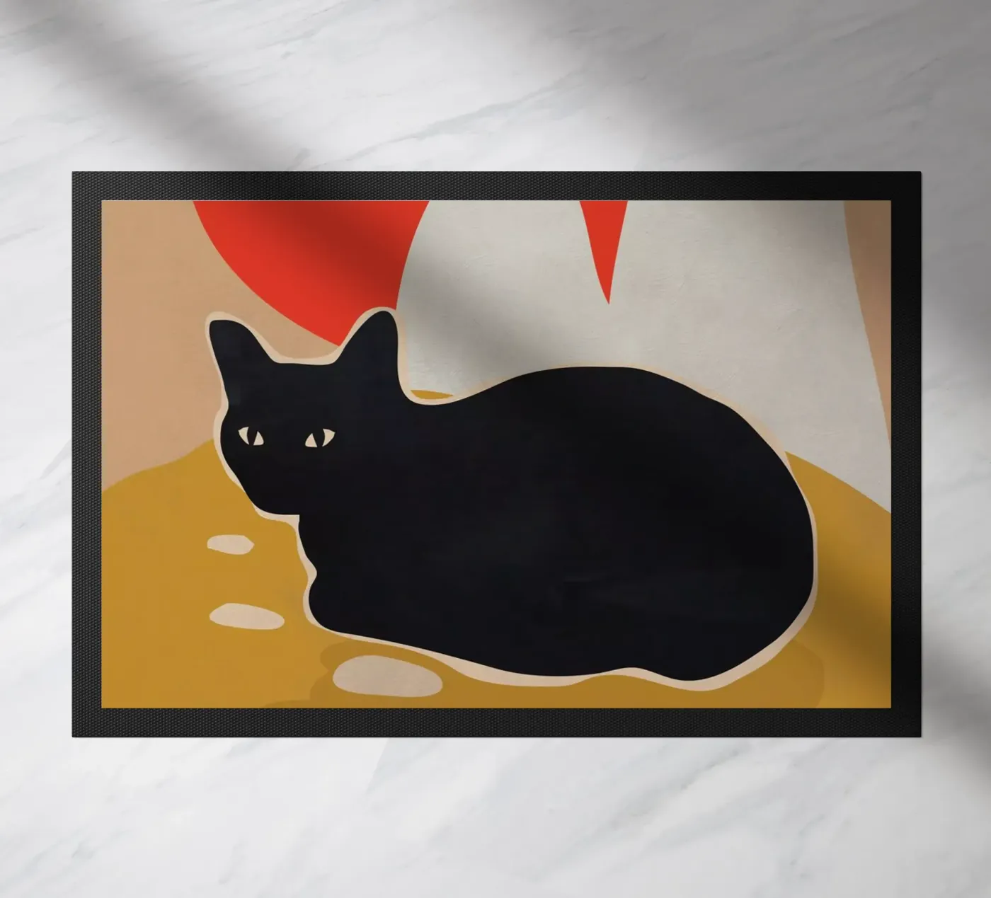 Cat doormat by ThingDesign