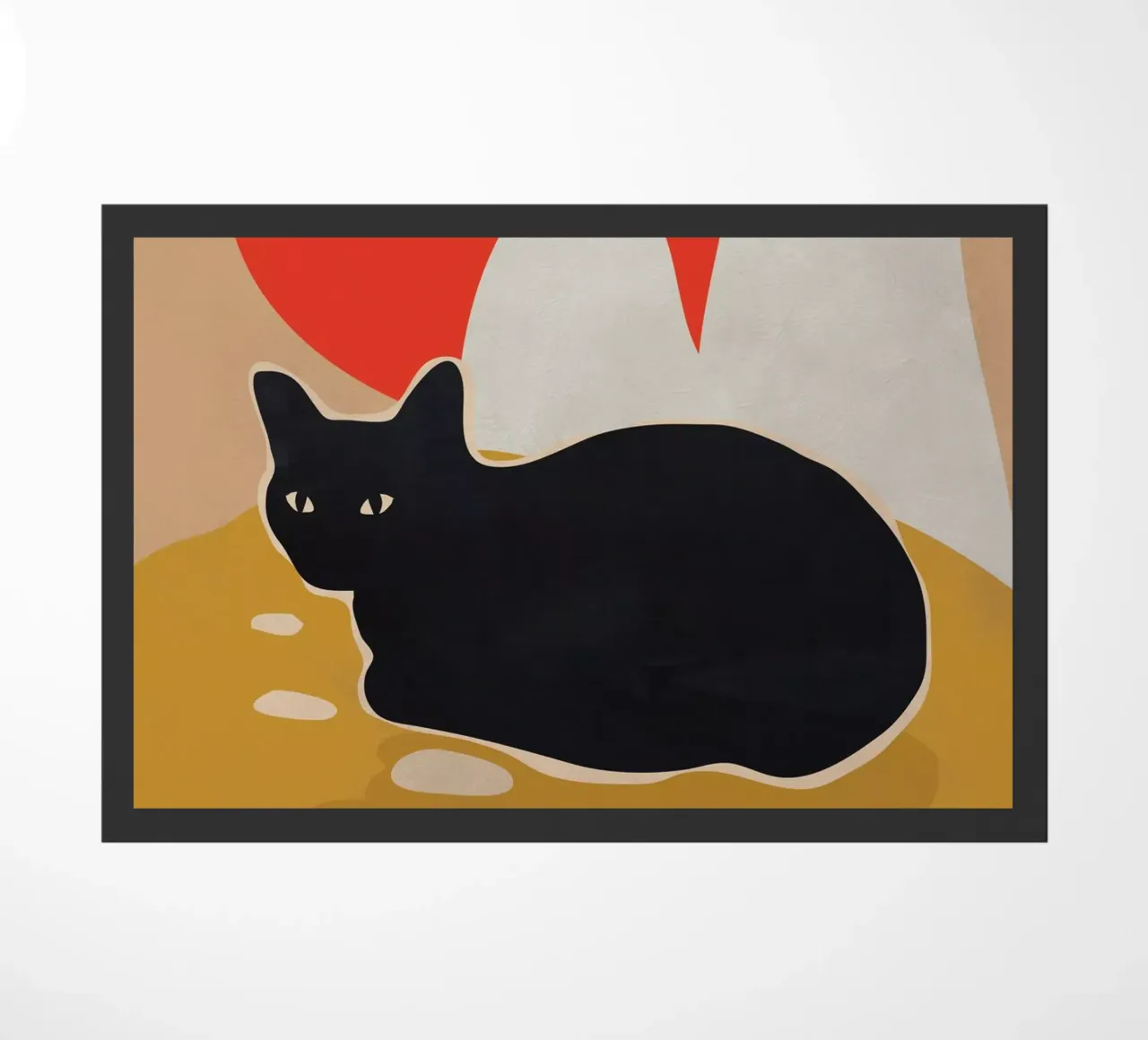 Cat doormat by ThingDesign