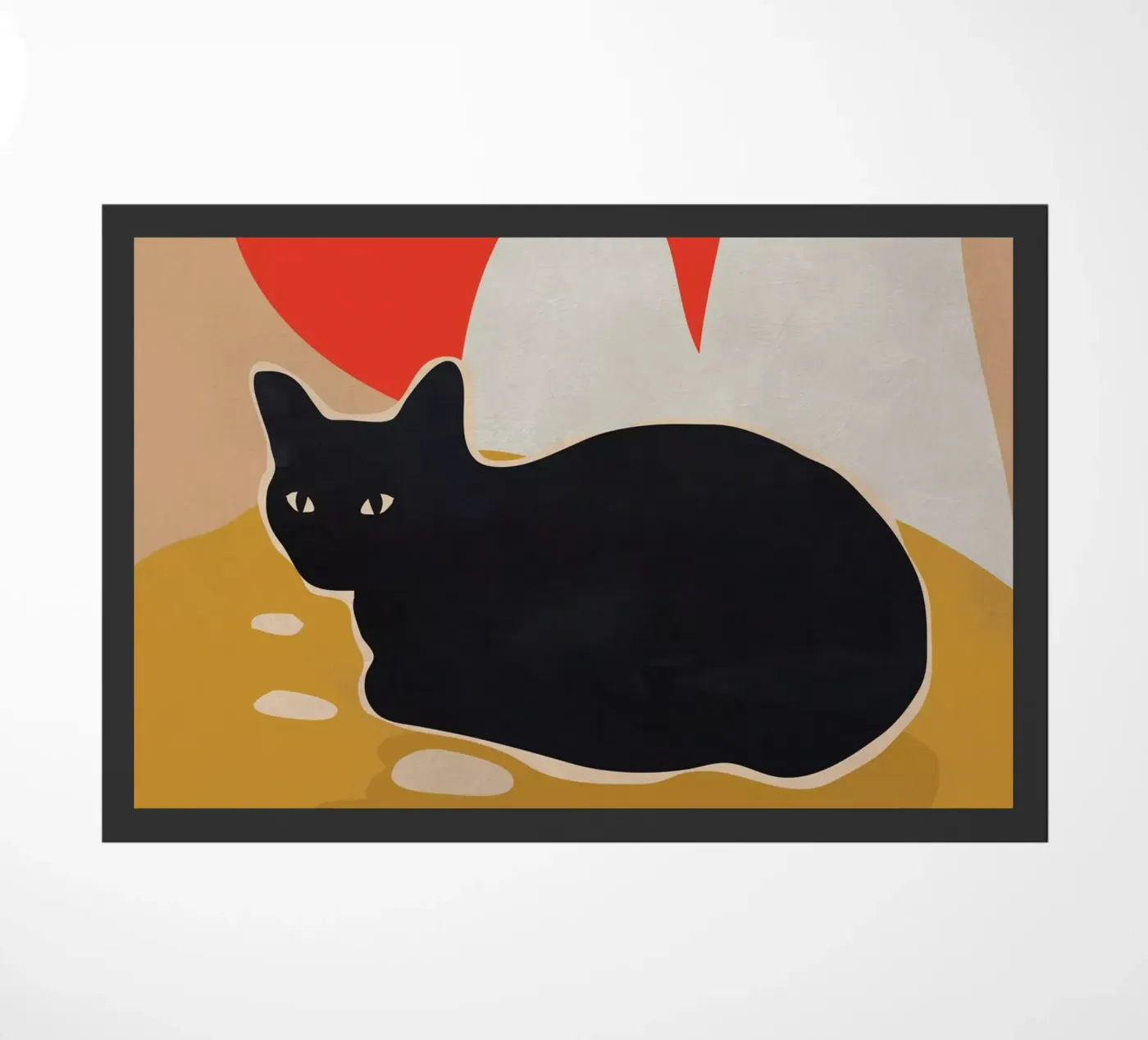 Cat doormat by ThingDesign