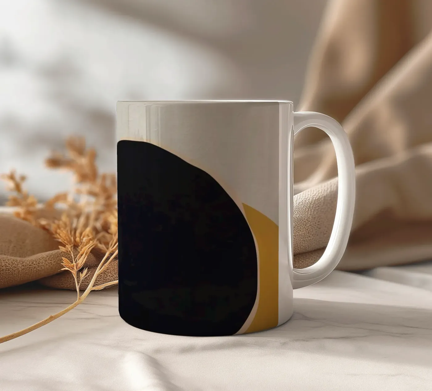 Cat ceramic mug by ThingDesign