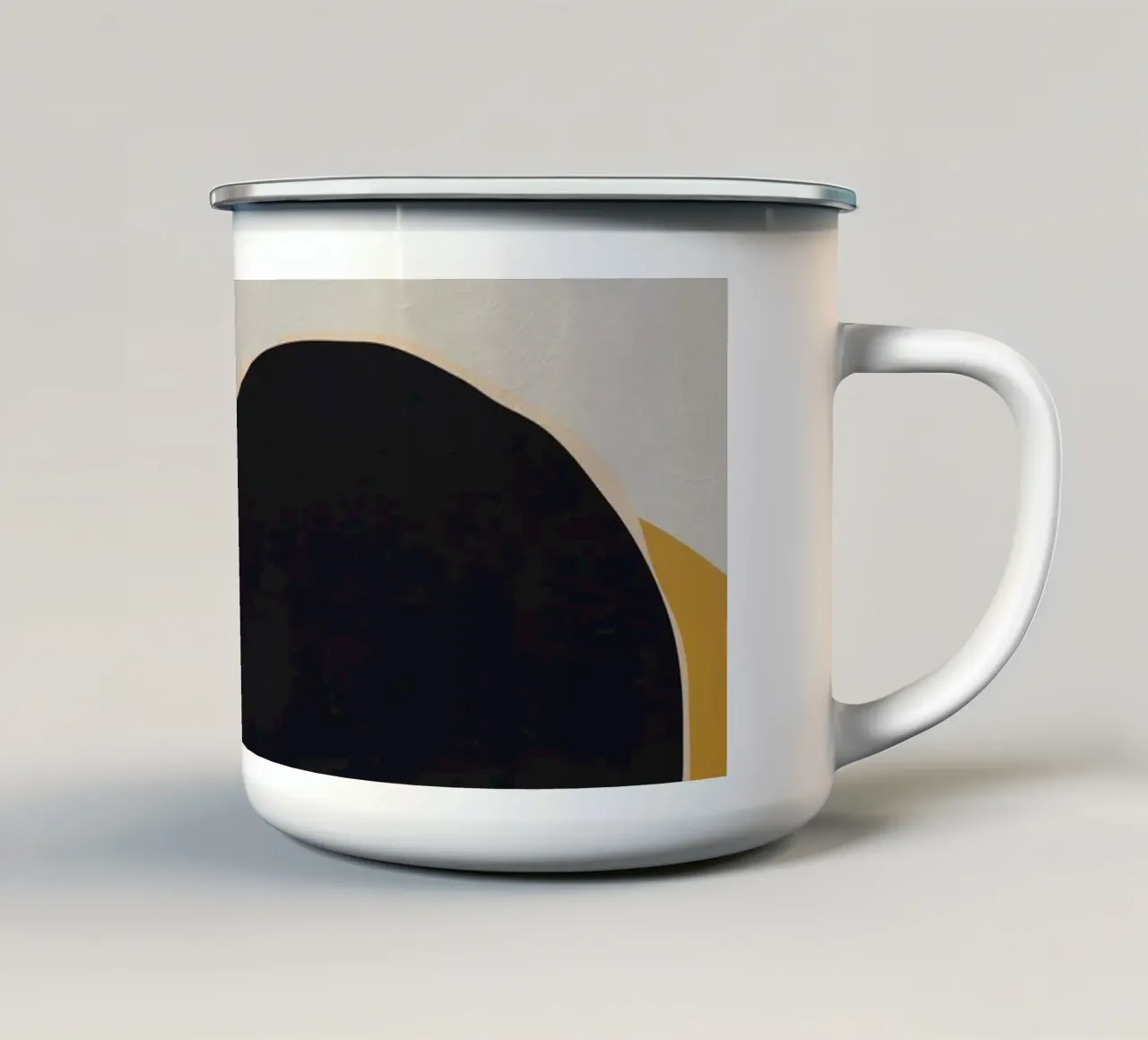 Gatto tazza in smalto da ThingDesign