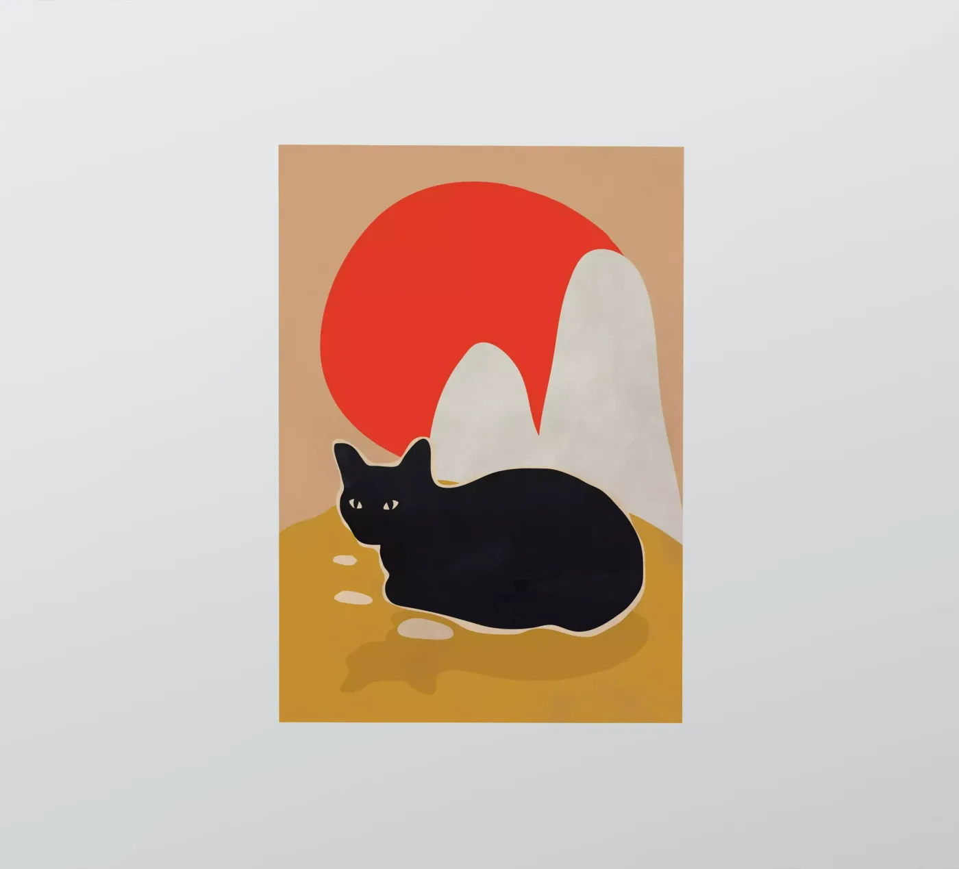 Cat sticker by ThingDesign