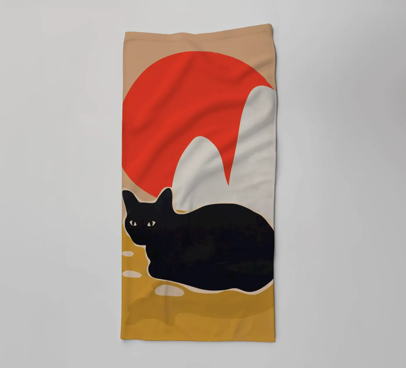 Cat towel by ThingDesign