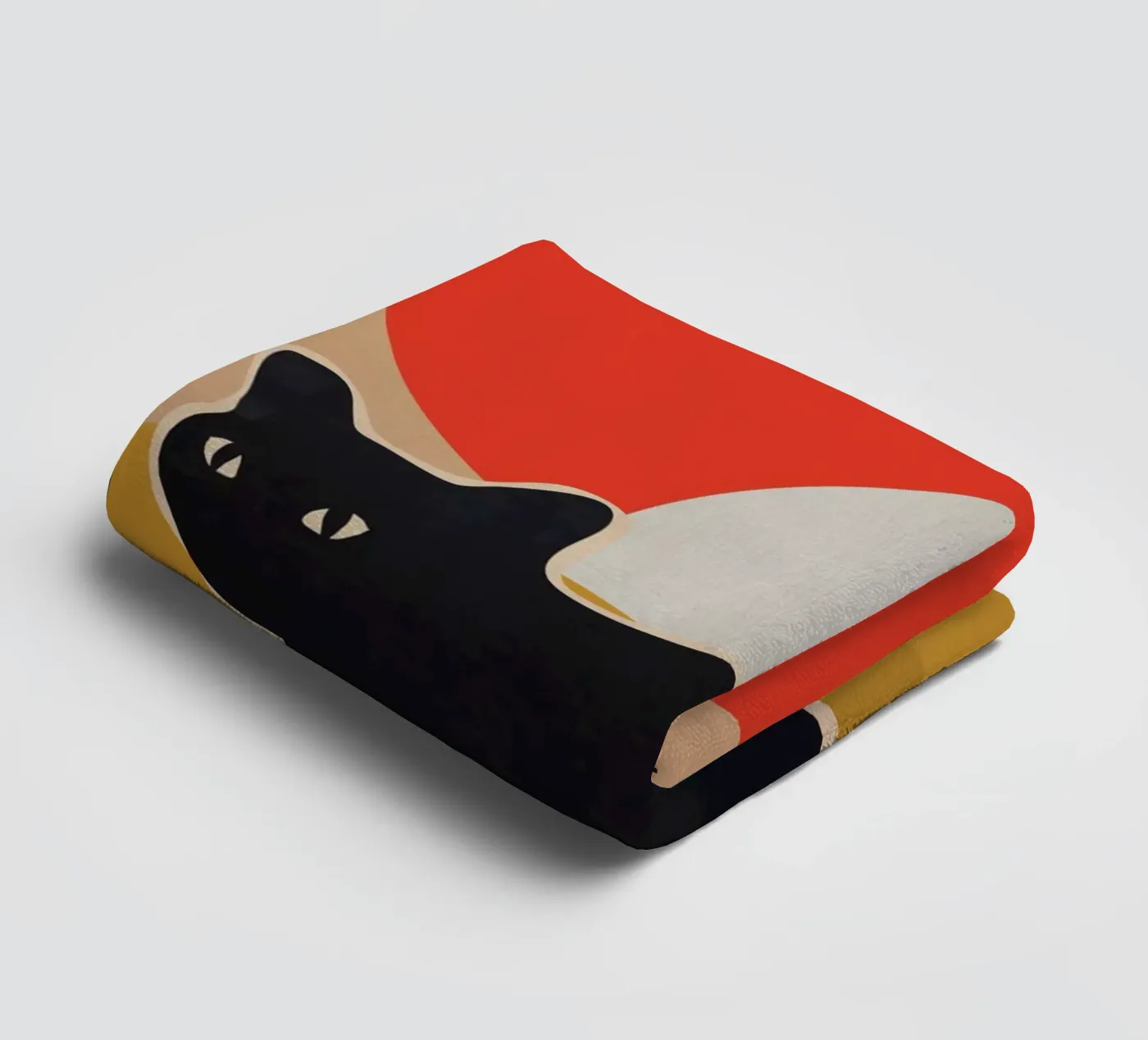 Cat towel by ThingDesign