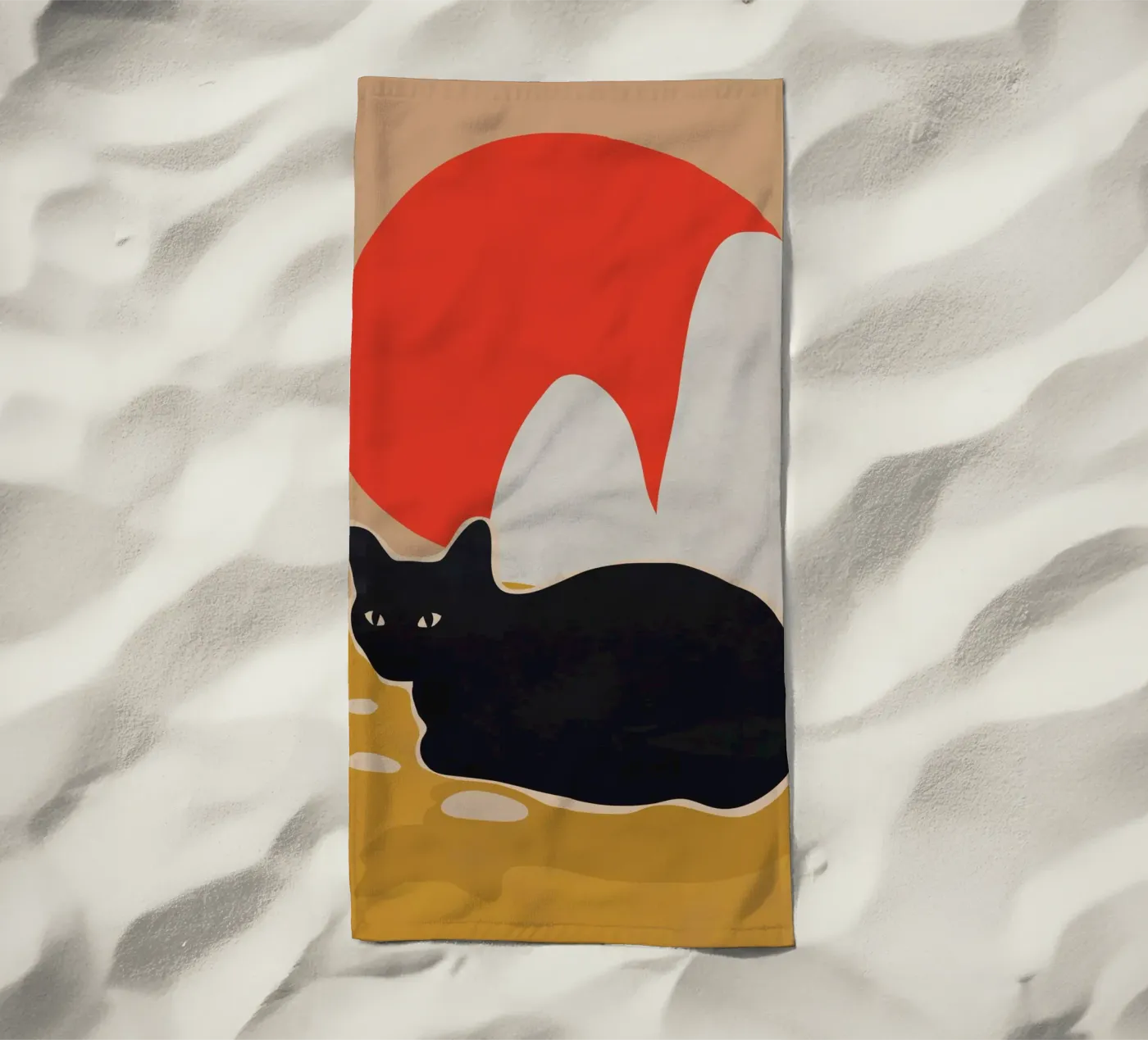 Cat serviette de plage de ThingDesign