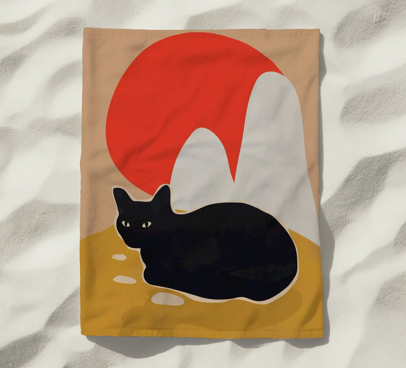 Cat serviette de plage de ThingDesign